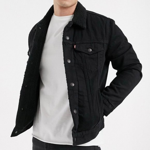 Levis Sherpa Trucker jacket - Picture 1 of 2